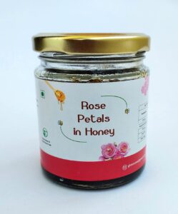 Rose Petals in Honey